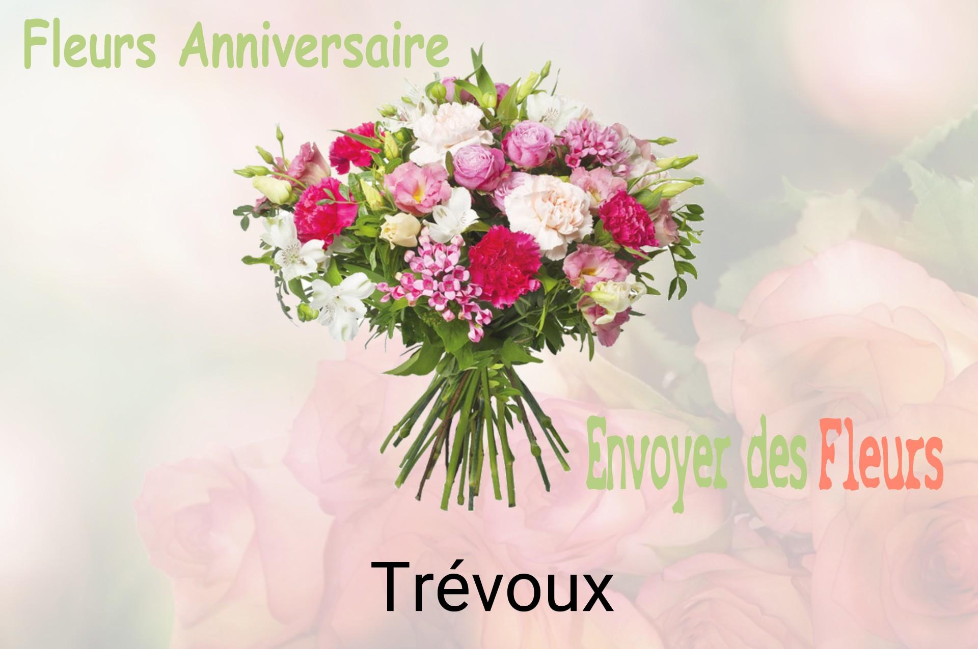 Bouquet de fleurs d’anniversaire livré à Trévoux