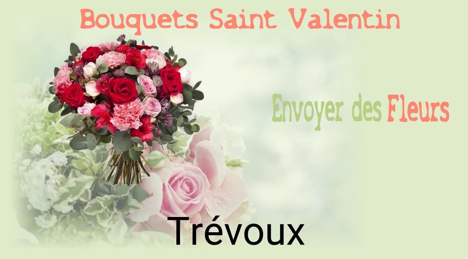 Roses de Saint-Valentin livrées à Trévoux